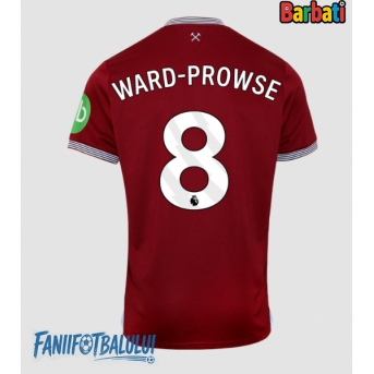 West Ham United James Ward-Prowse #8 Tricou Fotbal Replică 2025-26 Barbati Acasa